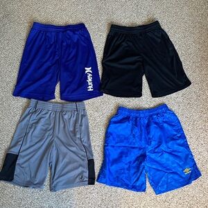 Hurley Blue Athletic Shorts